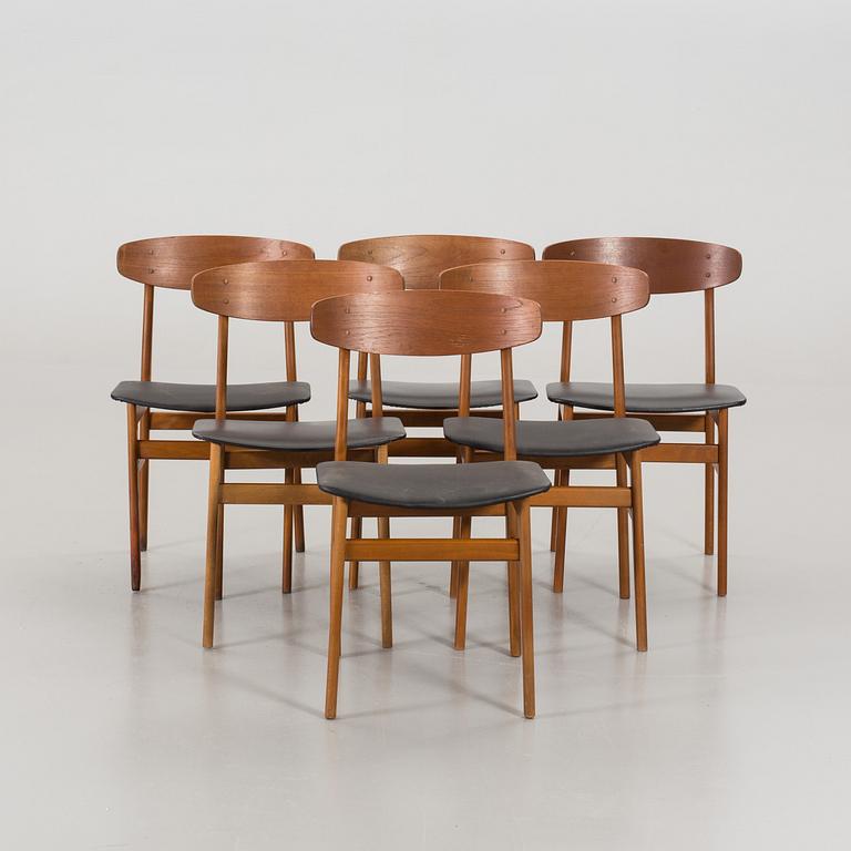 SIX CHAIRS "SAX MADE IN DENMARK.