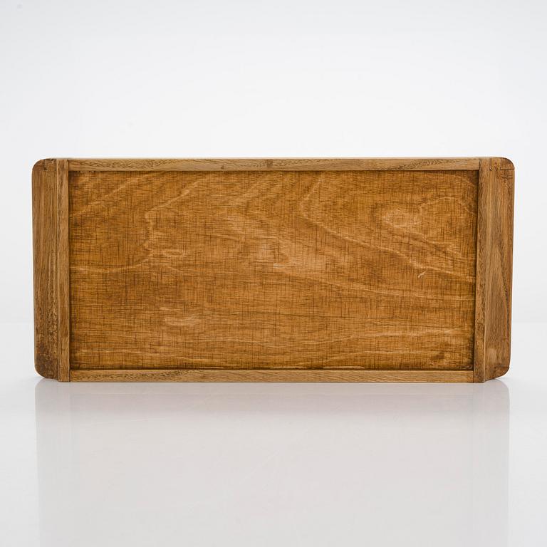 Aino Aalto, a serving platter, 'Maija'. Karhula Glassworks, Finland. Designed in 1936.