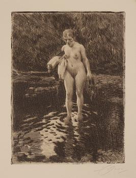 Anders Zorn, ”Vadstället”.