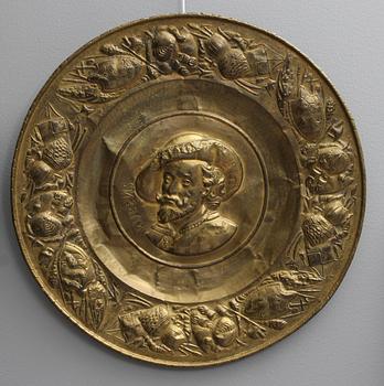 DEKORSKÖLDAR, ett par. Barockstil. 1800/1900-tal.