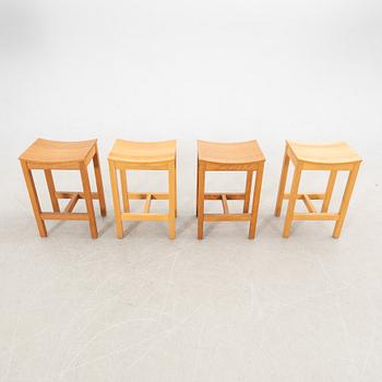 Jonas Lindvall, pallar, 4 st, "BI" ur serien Beatnik, de Nord, 1990-tal.