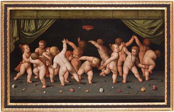 Otto van Veen Hans krets, Dansande putti.