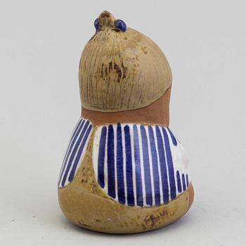 A stoneware figurine by LISA LARSON, 'Johanna', signed, Gustavsberg.
