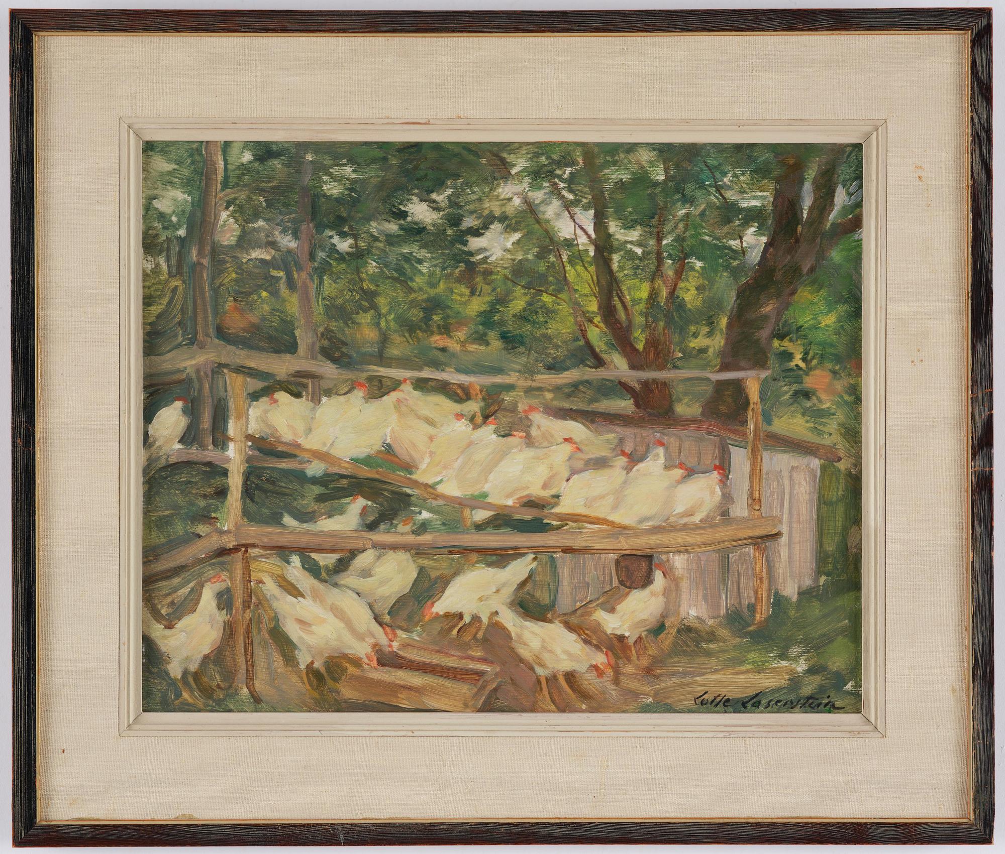 Lotte Laserstein, The Henhouse.
