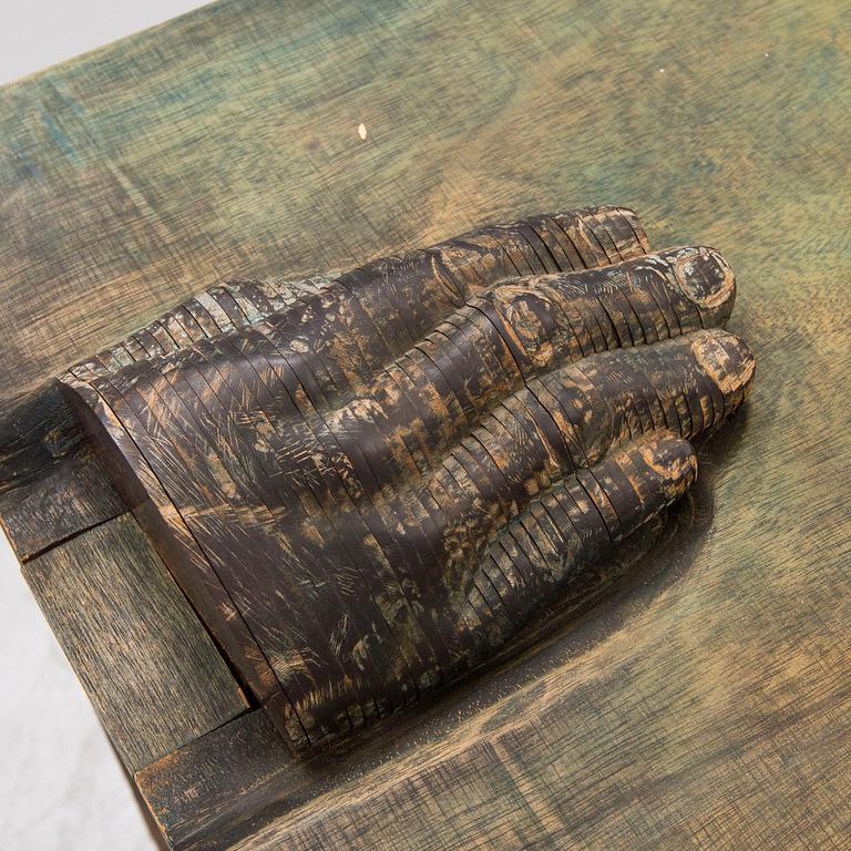 Jack Vanarsky,  cinetic sculpture signed and dated 75.