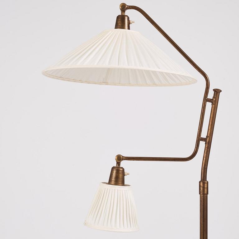 Bertil Brisborg, golvlampa, modell Triva "531-009", Nordiska Kompaniet 1950-tal.