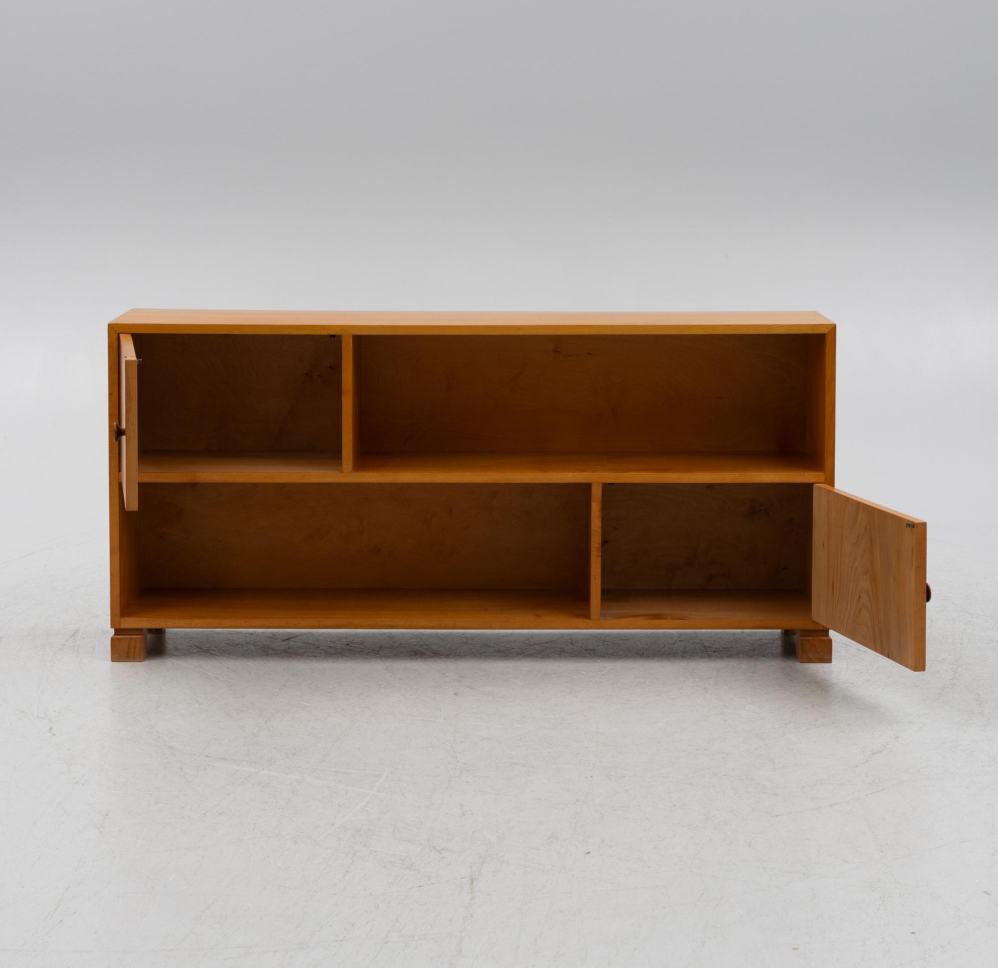 Bookcase with cabinet, AB Peterström & Karlsson Furniture Factory, Nybro, 1930s.