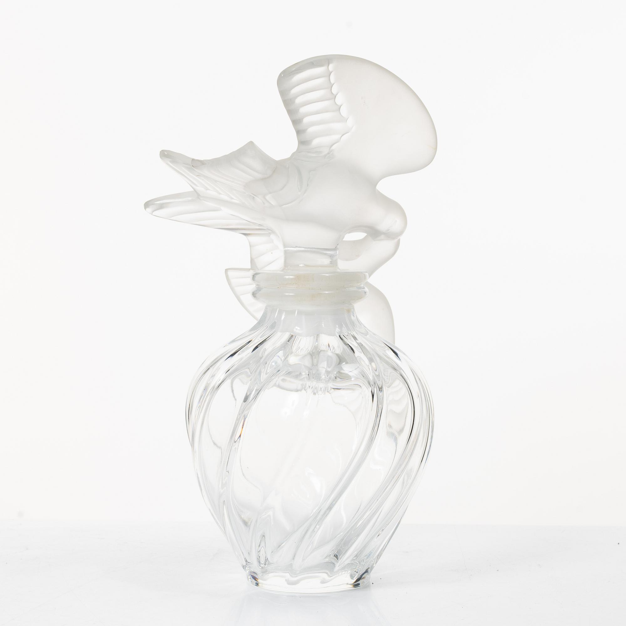 Nina Ricci, parfymflaska, "L'air du temps", Lalique.