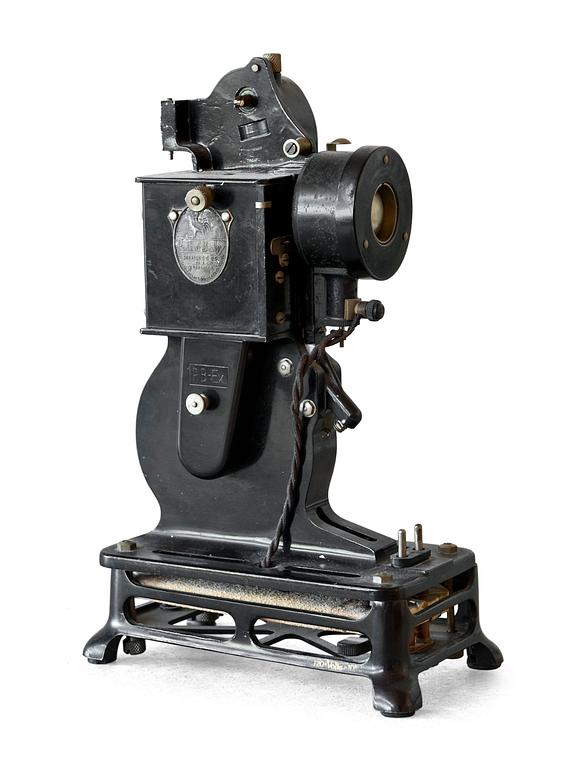 A MOTION PICTURE PROJECTOR,