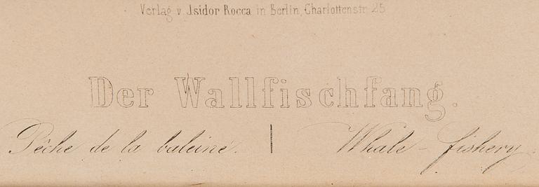 LITHOGRAPH, Verlag Isidor Rocca, Berlin, the second half of the 19th century.