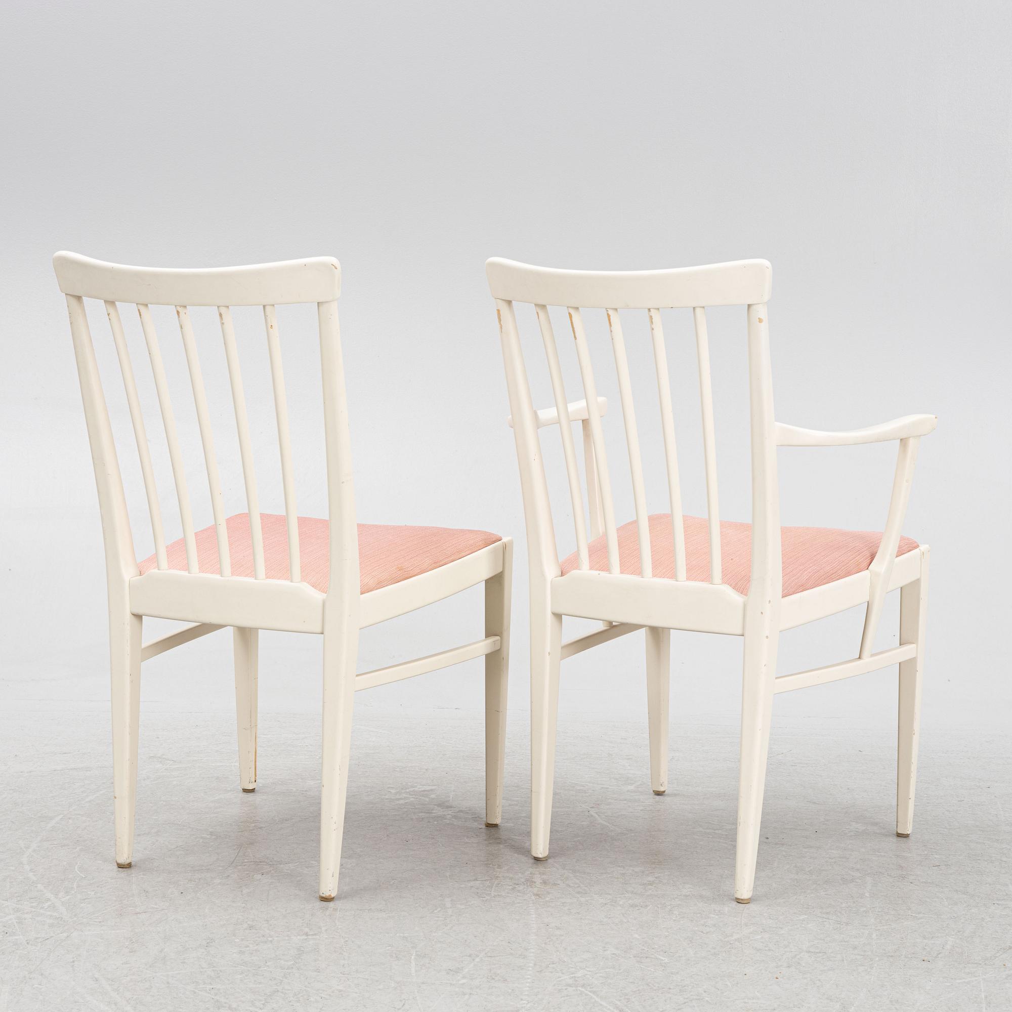 Carl Malmsten, matgrupp, 7 delar, ”Herrgården ”, Bodafors, 1961.