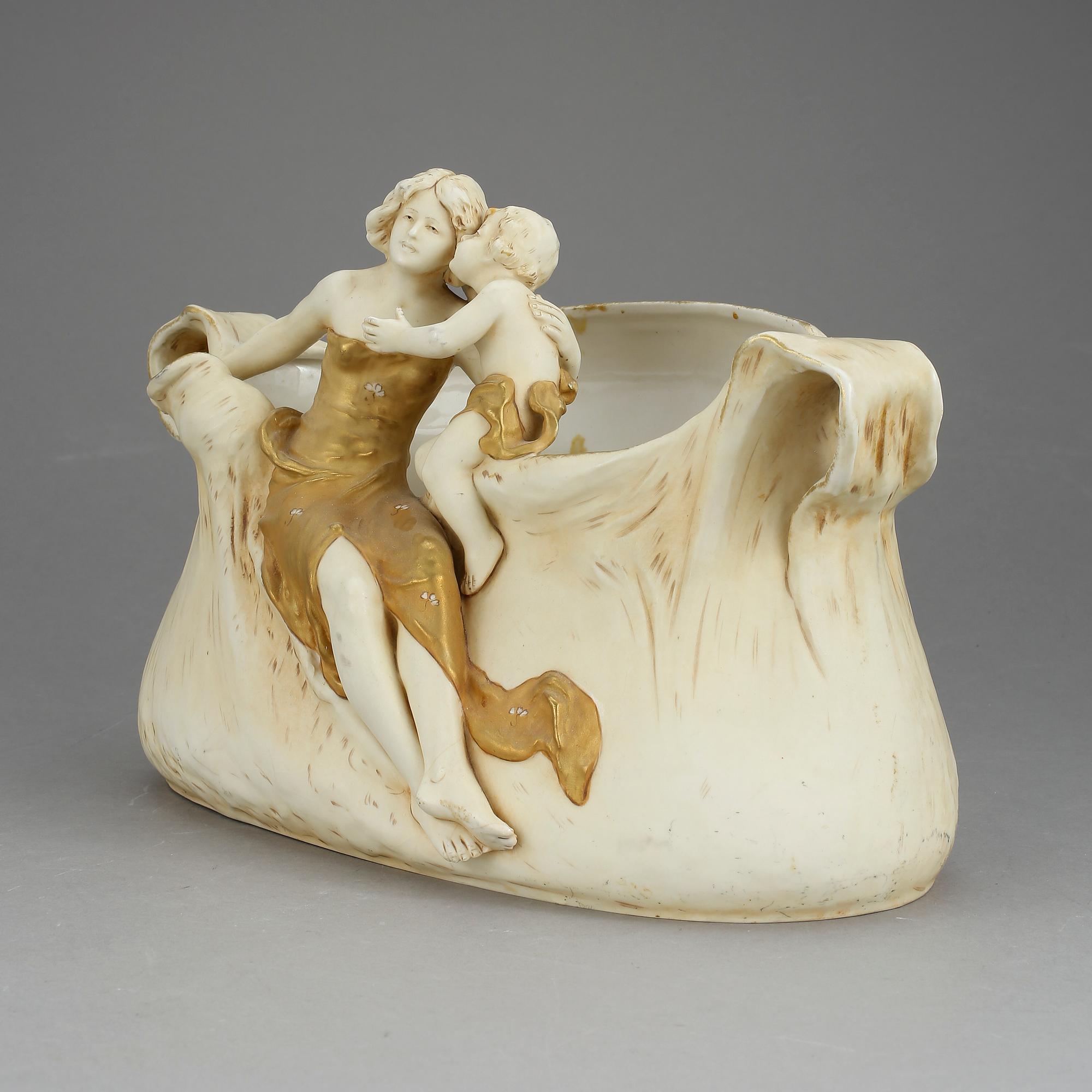 SKÅL, porslin, Royal Dux. 1900-tal.