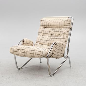 A model "602" lounge chair, Mio-Eli, Sweden, 1970's.