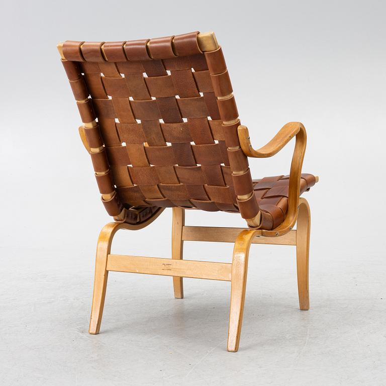 Bruno Mathsson, an 'Eva' armchair, Karl Mathsson Company, 1969.