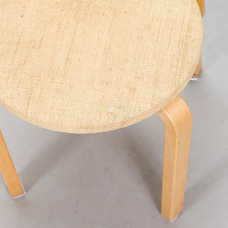 Alvar Aalto, stolar, 4 st, modell 66, Artek 1980-tal.