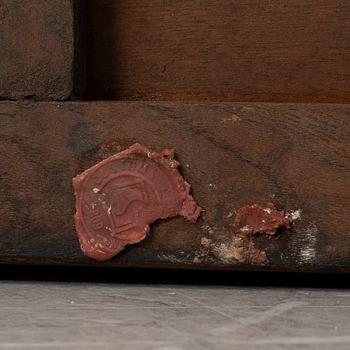 A hardwood side table/bedside table, China, 20th century.