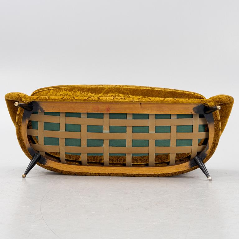 Folke Jansson, a sofa, "Tellus", SM Wincrantz, Skövde, 1950s.