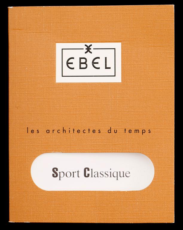 ARMBANDSUR, Ebel, "Sports Classique", stål/guld.