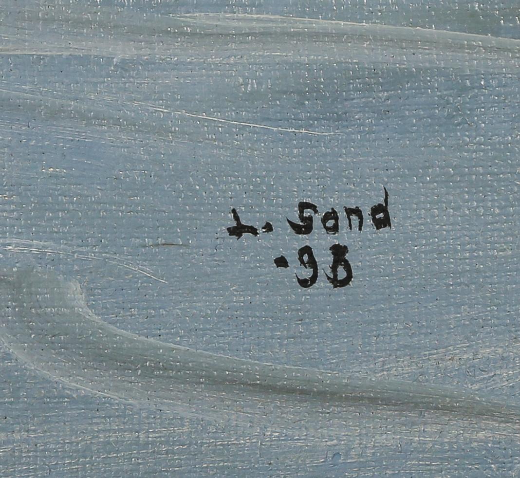 LENNART SAND, olja på duk, signerad och daterad -98.