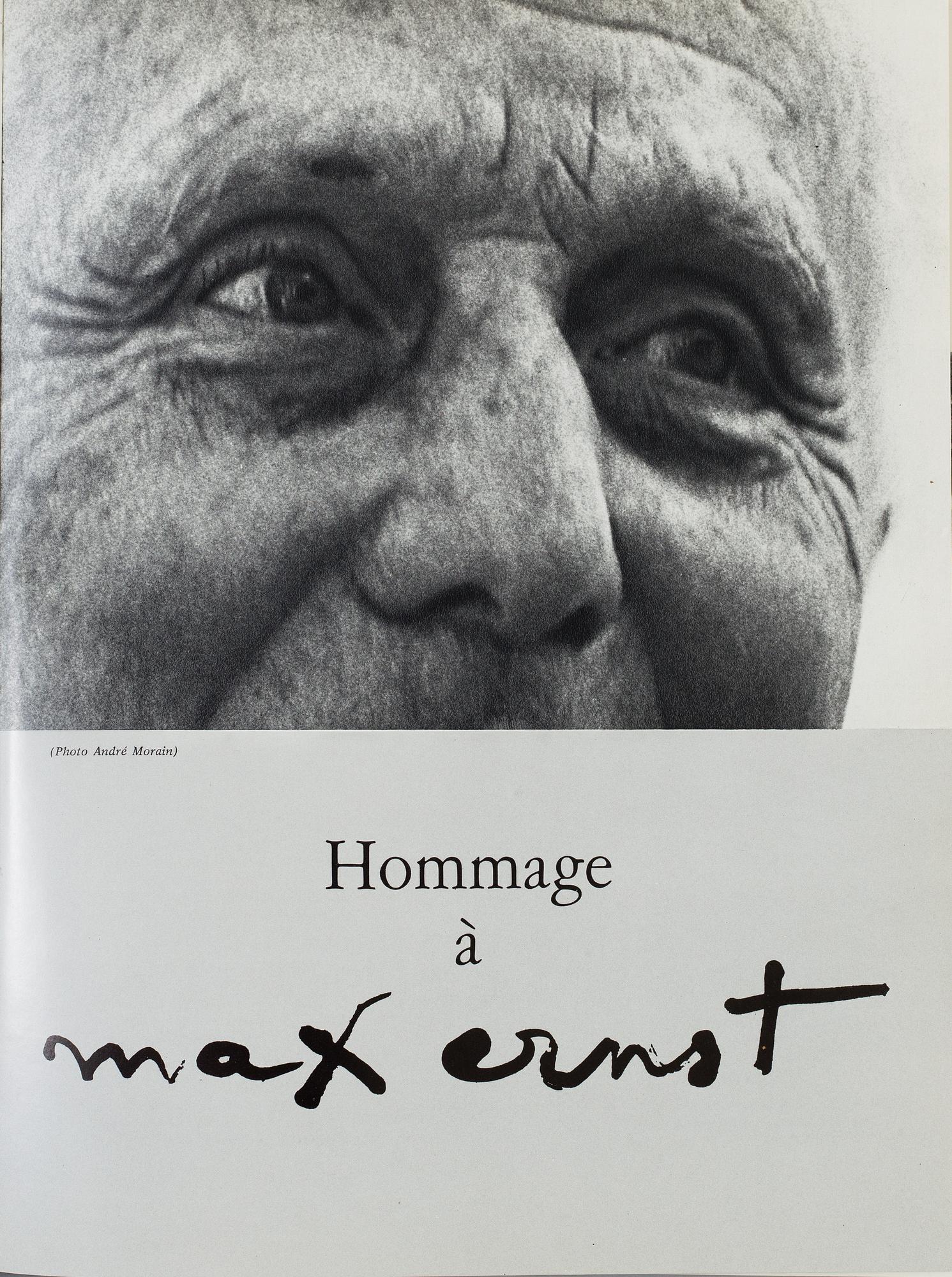 FOUR BOOKS, "Hommage a Georges Rouault, Marino Marini, Max Ernst, Manzù, "XXe siècle, G. di San Lazzaro.