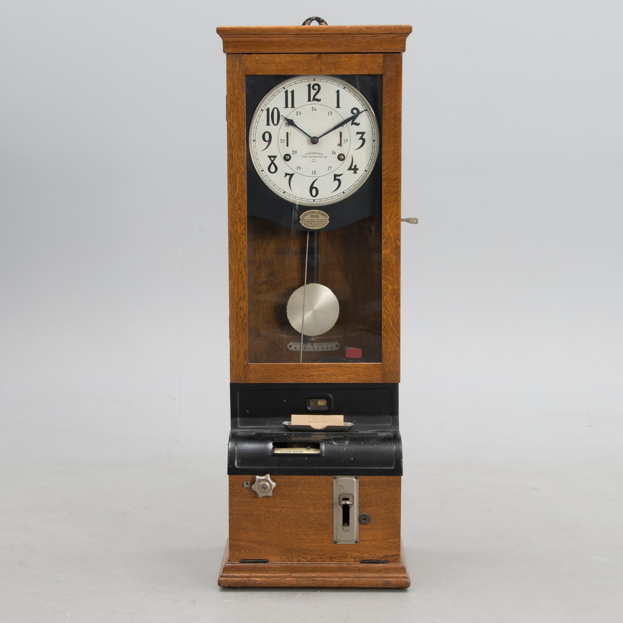 KELLOKORTTIKONE, 1900-luvun alkupuoli.