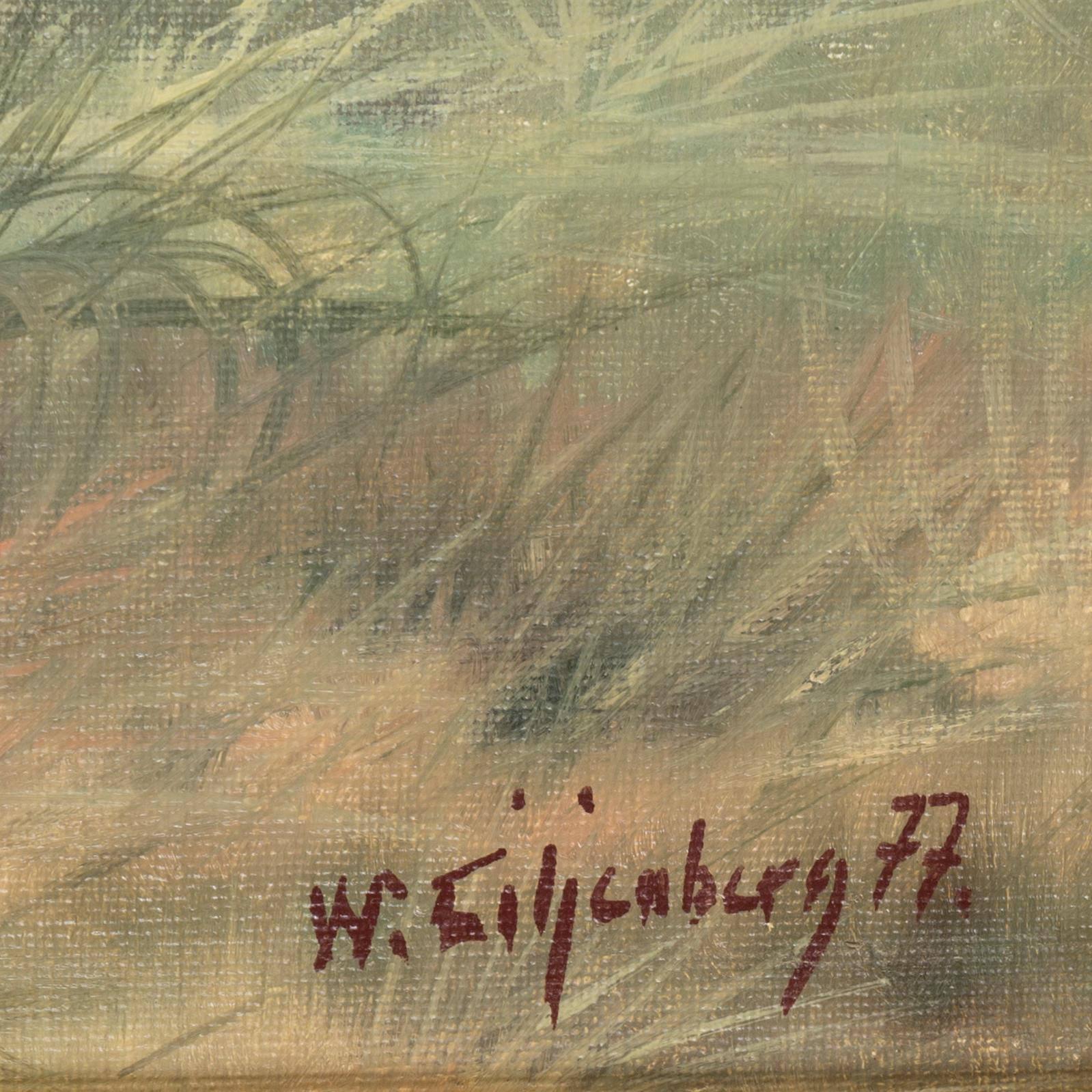 WALTER LILJENBERG, Oil on canvas, signed and dated -77.