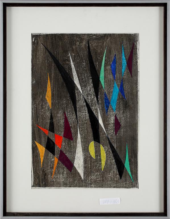 PIERRE OLOFSSON. Blandteknik. Sign.