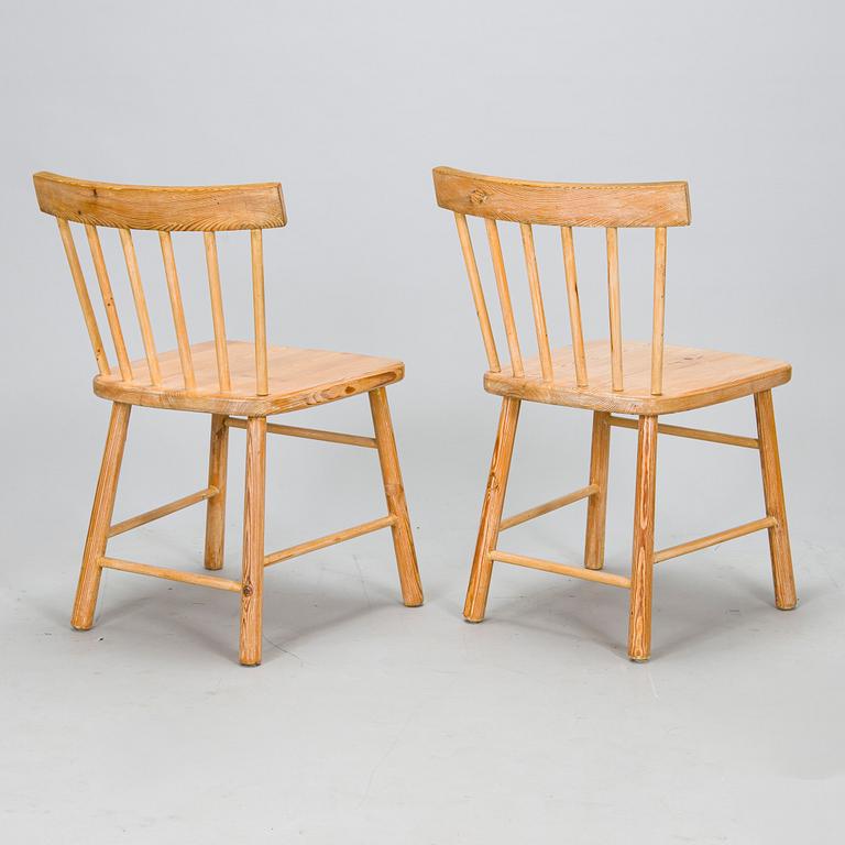 Aino Aalto, four 1940s '641' chairs for Tornator Oy.