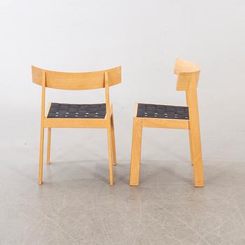 A pair of 19th century chairs from  Sorø Stolefabrik, Denmark.