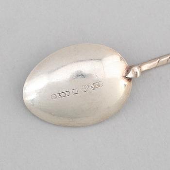 MOCKASKEDAR, 12 st, silver. Gewe, 1947. Vikt ca 70 g.