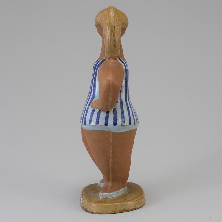 A "Dora" stonewear figurine by Lisa Larson for Gustavsberg.