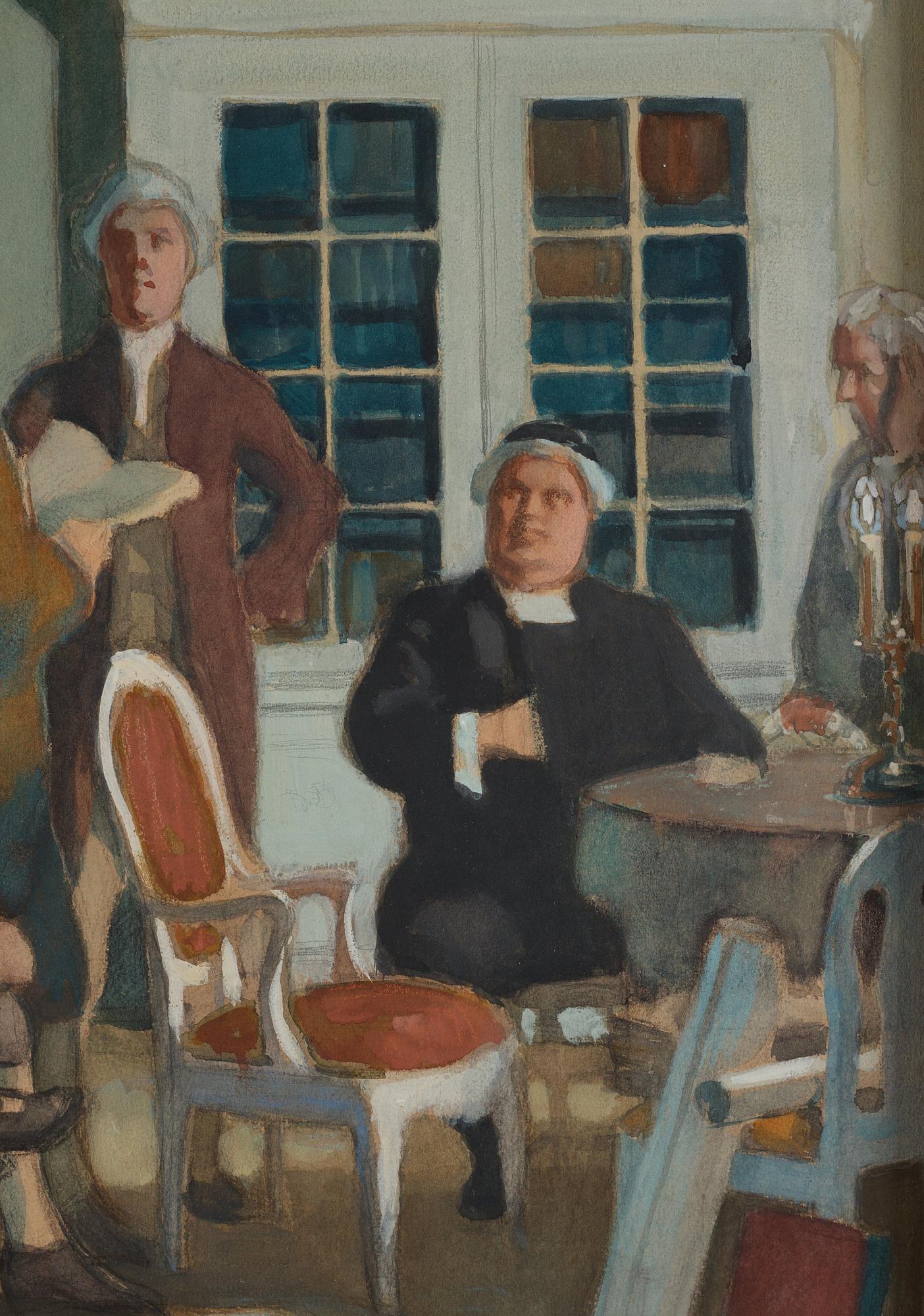 Eero Järnefelt, The Aurora Society.