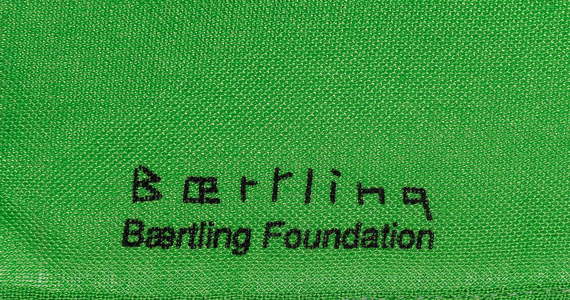 OLLE BAERTLING, flagga, textil, Baertling Foundation.