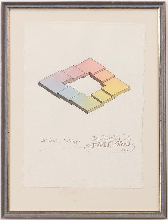 Oscar Reutersvärd, "The Endless Cycle".