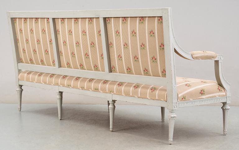 A Gustavian sofa by J. Lindgren.