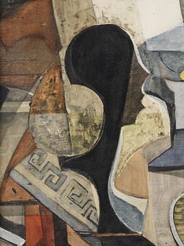 Gustav Mägi, Cubist still life.