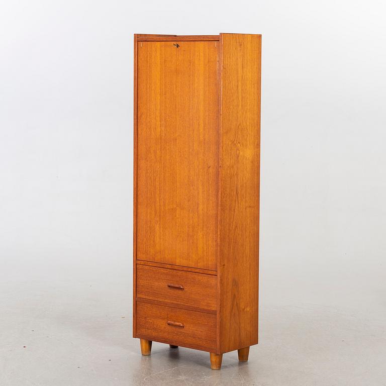 SKÅP MED SKRIVBORD, 1950-tal.