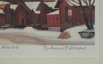 JUHANI PALMU, serigrafia, EA, sign.