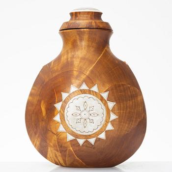 Anders Sunna, saltflaska, signerad.