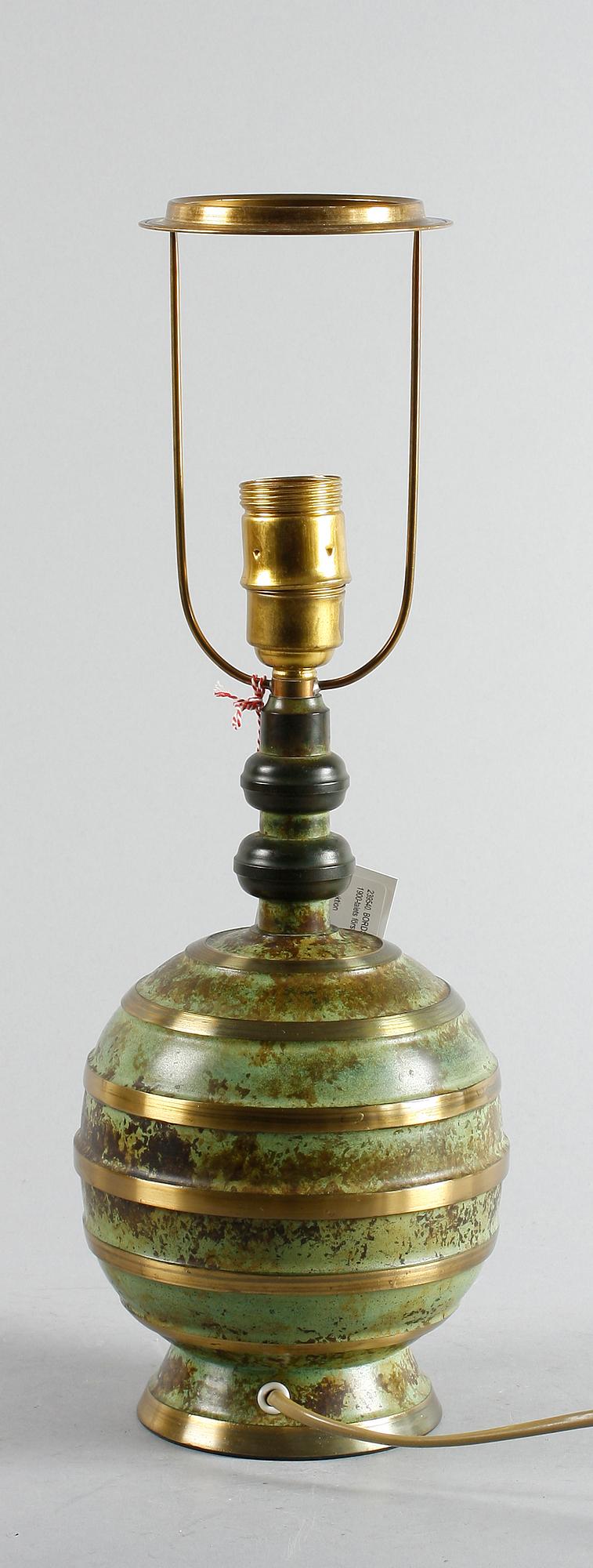 BORDSLAMPA, Art deco, 1900-talets första hälft.