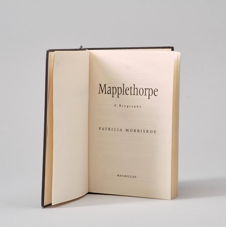 Photo books, 5, Robert Mapplethorpe.