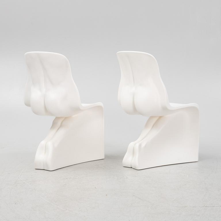 Fabio Novembre, stolar, ett par, "Him & Her", Casamania, Italien, 2000-tal.