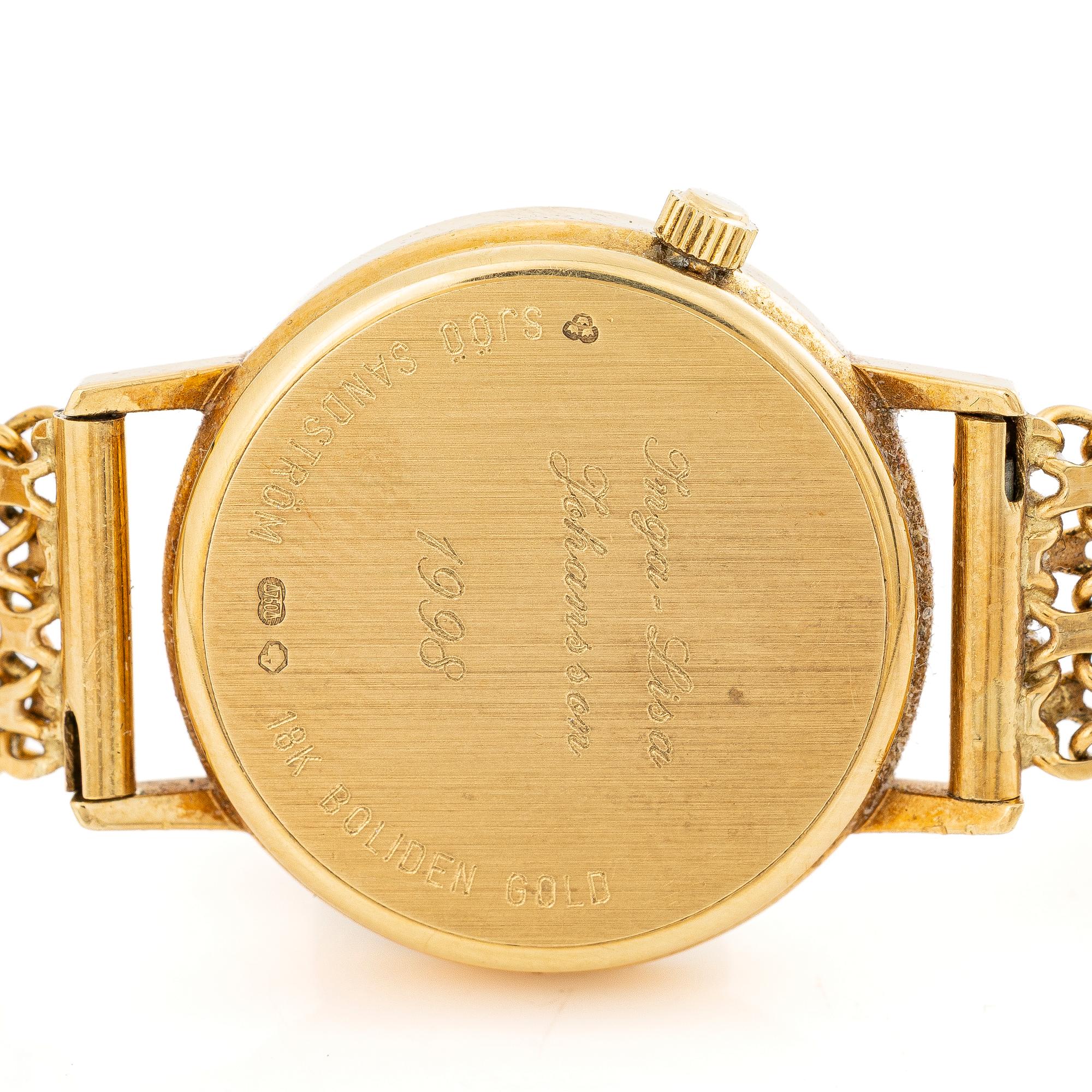 Sjöö Sandström, wristwatch, 24 mm.