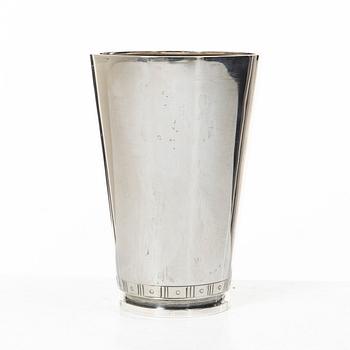 A Swedish silver beaker, mark of Sven Carlman, company CF Carlman, Stockholm 1964.