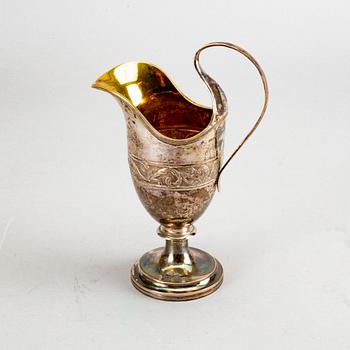 AN AUSTRIAN-HUNGERY EMPIRE SILVER JAR, FIRST HALF OF 19TH CENTURY.