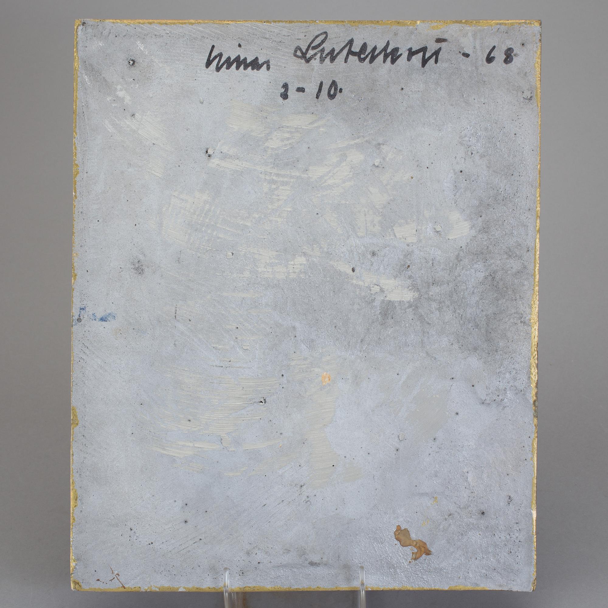 EINAR LUTERKORT, väggrelief, signerad och daterad 68.