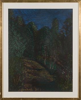 ALPO JAAKOLA, mixed media, signed and dated -76.