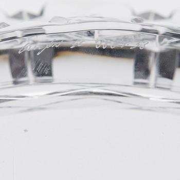 GUNNAR CYRÉN, KRISTALLSKÅL. Sofiero. Sign Orrefors Gc 3834-33. Formgiven 1961.