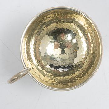 Punch mugs, 7 pcs, silver, Ceson Guldvaru Ab, Gothenburg 1960-1967.