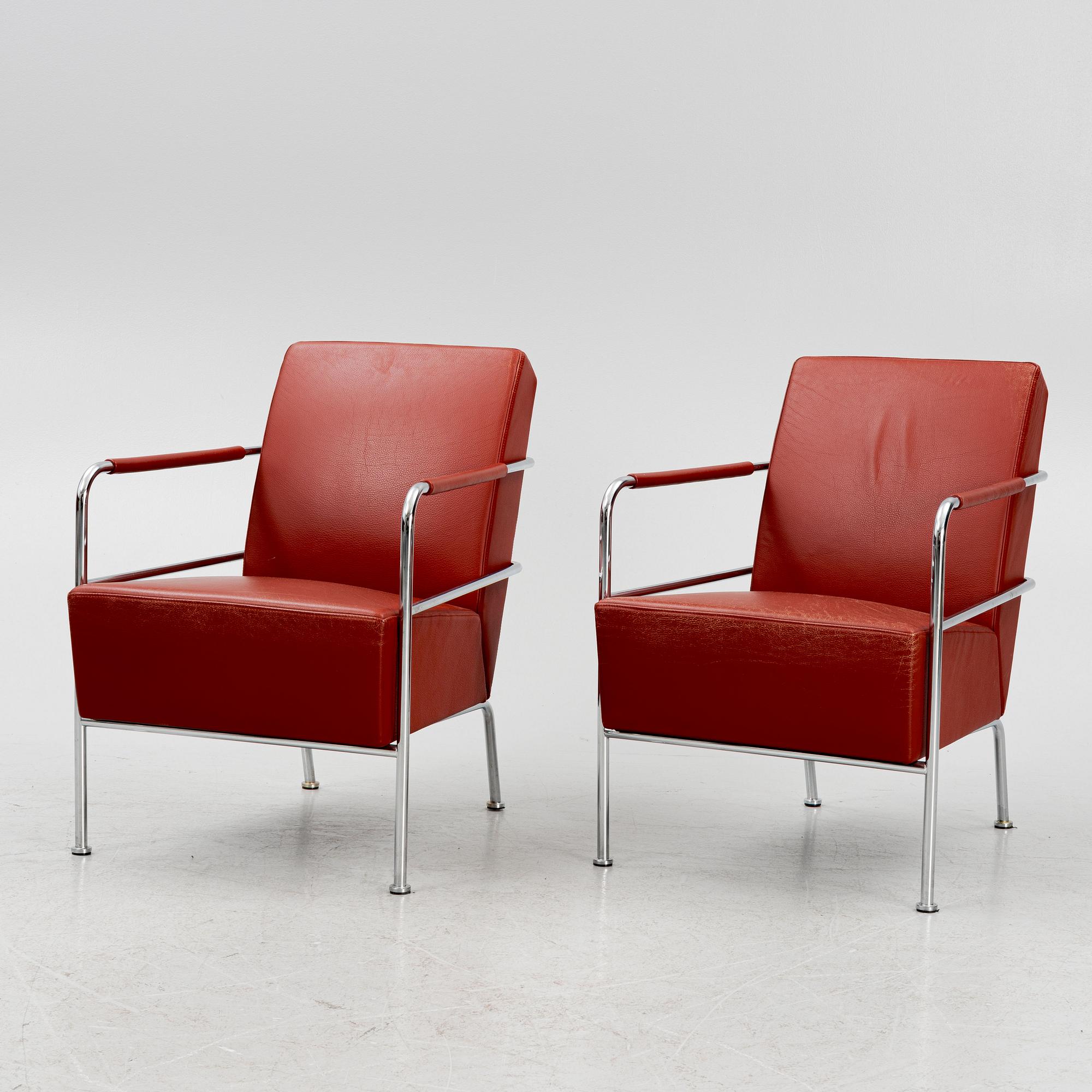 Gunilla Allard, fåtöljer, ett par, "Cinema", Lammhults.